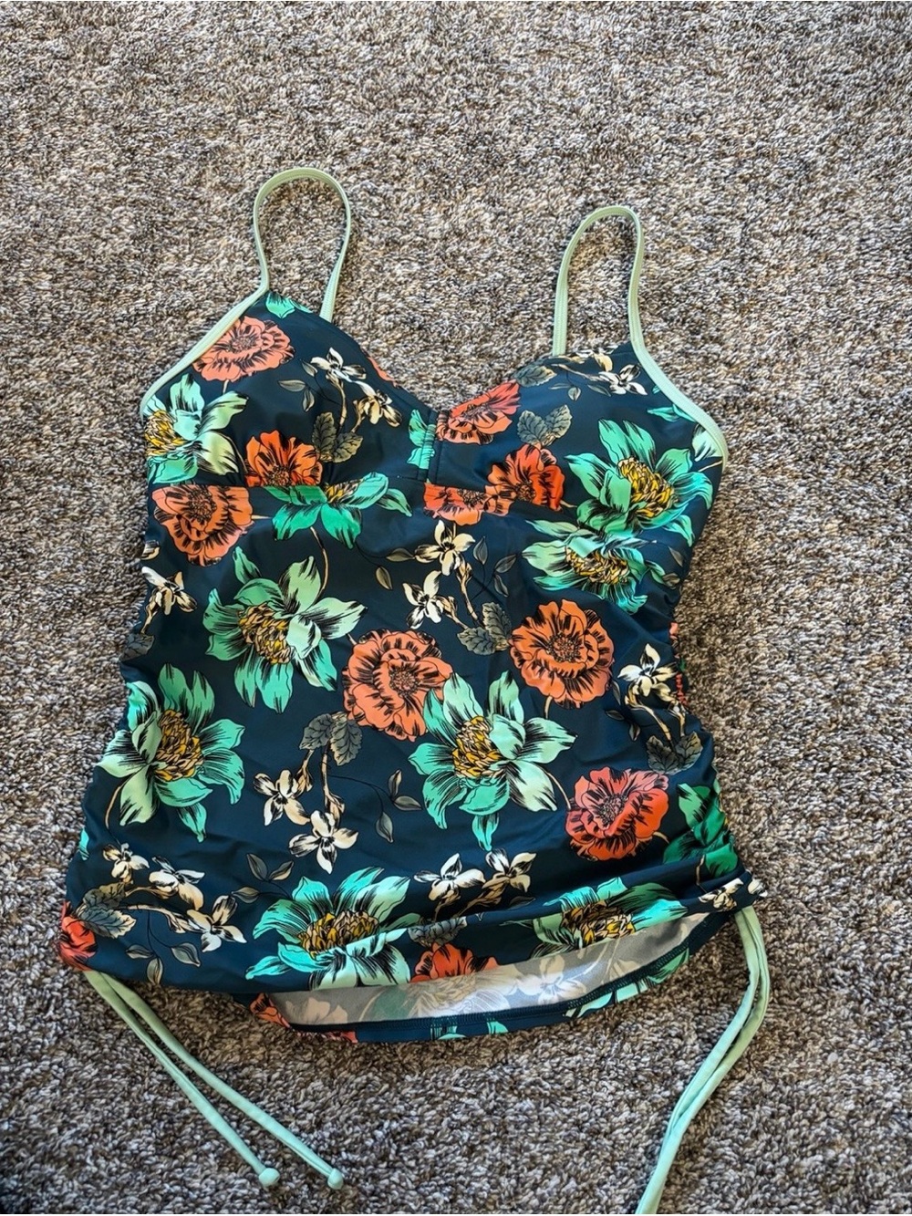 Prana Floral Swim Top